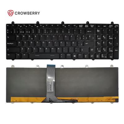 China Plug and Play Original US Laptop Backlight Keyboard for MSI GT60 GT70 Notebook Keyboard with Frame for sale