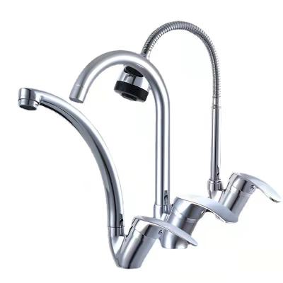 China High Quality Goods Metered Faucets Using Various Kitchen Faucets Zinc Kitchen Faucet Hot And Cold Water KitchenMixer Faucet From China Manufacturer for sale