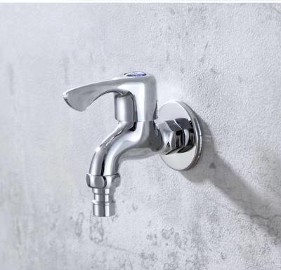 China Modern Zinc Alloy Simple Cold Faucet Household Washing Machine Spout Connector Broom Pool Faucet Quick Open Pool Faucet for sale