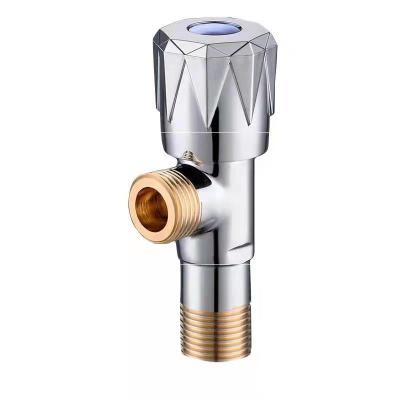 China Without Diverter New Arrival Male Thread Angle Valve Bathroom Fittings Piping Brass Angle Valve for sale