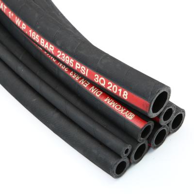 China Connect Various High Quality Hydraulic Components Wholesale Hose Rubber Hydraulic Hose for sale