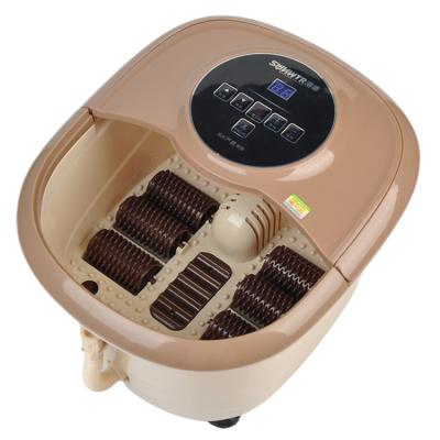 China 6 Individual Foot 6L Foot Massager Service Roller Large Capacity Automatic Foot Spa Basin Foot Bath Bucket for sale