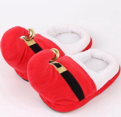 China WARM SLIPPERS WARM SLIPPERS 2020 Indoor Sleigh Bells Men's Slippers Christmas Shoes Zapatilla Slippers Home Winter Warm Slippers for sale