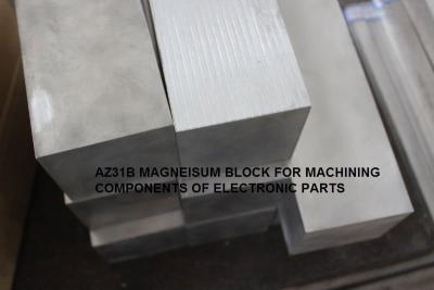 China Magnesium tooling plate AZ31B-O Hot rolled Magnesium tooling plate AZ31B ASTM B90/B90M-07 for sale