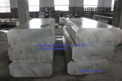 China Semi-continuous Cast AM50 Magnesium rare-earth alloy slab plate homogenized hot rolled magnesium alloy slab Cut-to-size for sale