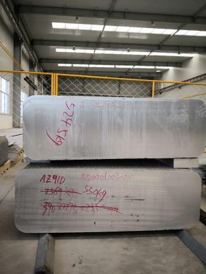 China AZ91C Semi-continuous Cast Magnesium rare-earth alloy block plate hot rolled magnesium alloy slab max. 3000mm length for sale