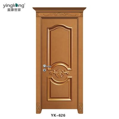 China Factory Waterproof Interior Solid Wood Door Polish Design in Dacca Bangladesh in Window Door Patterns for sale