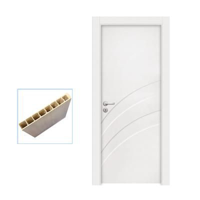 China Israel Top Rated Waterproof 100th 120th 140th WPC Door Complete Set Include WPC Door Frame for sale