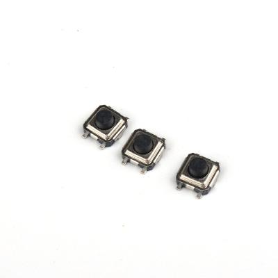 China PPA factory wholesale 4 pin shrapnel 3x3x2 stainless steel push button switch smd tact switch SeekEC double for sale