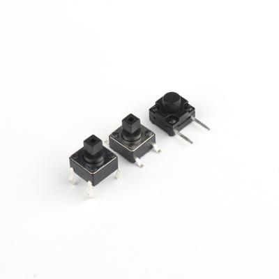 China PPA DIP tact switch 6*6*7.3mm illuminated right angle tact switch tact switch button for sale