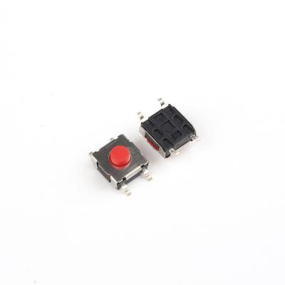 China PPA Push Button Switches 4 Pin SMD Surface Mount PCB SMD Tact Switch 6.2*6.2mm for sale