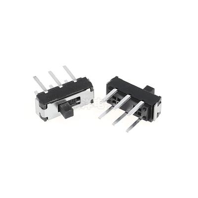 China Dustproof and Non-waterproof 6 Pin Mini Slide Switch Micro Toggle 2Position 6pins Miniature Limit Switch Black for sale