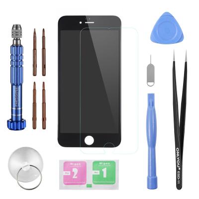 China Made By China Manufacturer LCD Screen For iPhone 6 Plus Digitizer Assembly Replacement With Disassemble Opening Repair Tool Kit for sale