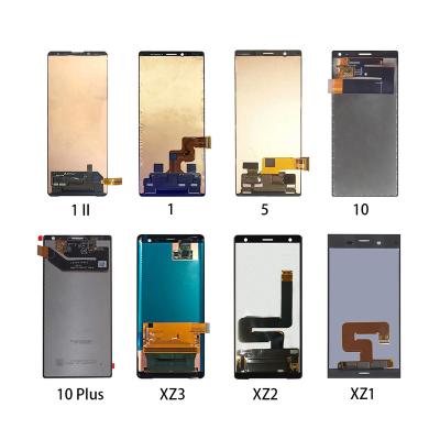 China OEM Phone LCD Replacement Screen For Sony Xperia 1 5 10 10Plus XZ3 Assembly LCD Display Phone LCD Screen Fit Size XZ2 XZ1 for sale