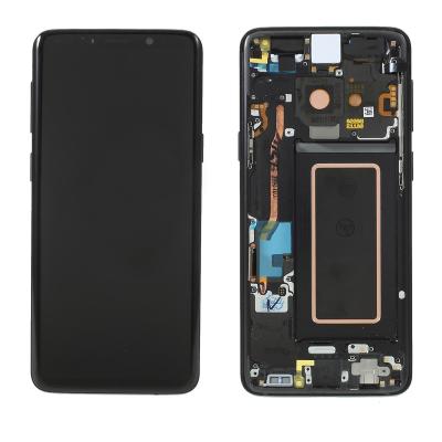 China Brand New Screen and Repair Mobile Phone Screen OEM LCD Digitizer with Assembly Frame Part for Samsung Galaxy S9 G960 for sale