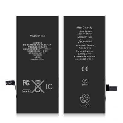 China IPARTS EXPERT Mobile Phone Battery Pack 2260mAh Phone Battery For iPhone 6 for sale