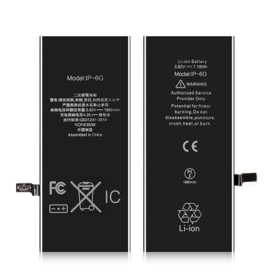 China Mobile Phone IPARTS EXPERT Brand New For iPhone 6 1880mAh Battery Replace Part for sale