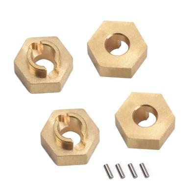 China Vehicles & Remote Control Toys 4PCS 3MM Hex Brass Adapters For 1/24 RC Crawler SCX24 Axial 90081 for sale