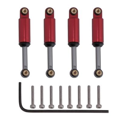 China Vehicles & 4PCS Remote Control Toys Spring Suspension Aluminum Internal Shock Absorber For 1/24 Rise SCX24 90081 C10 Axial for sale