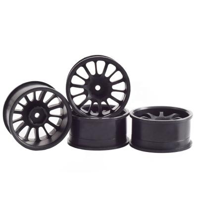 China Vehicles & Remote Control Toys 4PCS Alloy 14 Spoke Wheel Rim Hub Offset For 1:10 Drift Sakura D3 D4 HSP Tamiya for sale