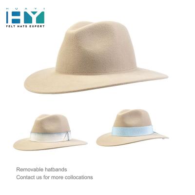 China New picture fashion outdoor wool wide brim felt felt hat hats wholesale for sale