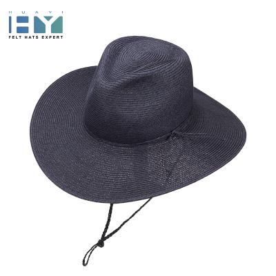 China Custom Colorful Sun Wide Brim Beach Summer Vacation Sombreros Mexico Image Panama Hat Panama Hat Brim Ribbon Straw Hats for sale