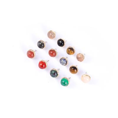 China 2021 New Popular Exquisite Small All-match Multicolor Earring Jewelry High Quality Set Loose Earrings For Women for sale