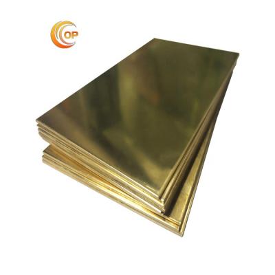 China Electronic Copper Alloy Polished Finish Brass Sheet Surface Plate For Furniture for sale