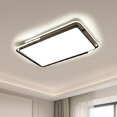 China Surface Mounted Unique Design Remote Control Dimmable Ceiling Led Lamps Acrylic Ceiling Light For Indoor Hotel for sale