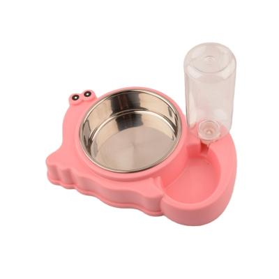 China Stainless Steel Viable Pet Bowl/Automatic Cat Feeding Tray Dog Bowl Feeder Bowl/Cat Dog Bowl Automatic Pet Water Bowl for sale