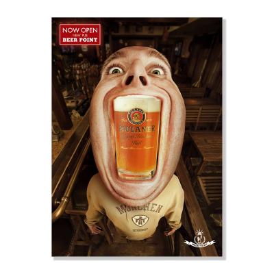 China Modern creative beer bar character abstract picture character sexy beauty KTV toilet decoration hanging painting paintings for sale