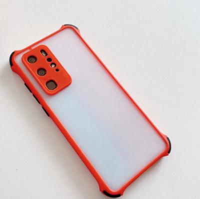 China 2021 Mixed Amazon ebay factory price Tpu+pc phone case with camera lens protector clear durable tpupc phone case for Samsung for sale