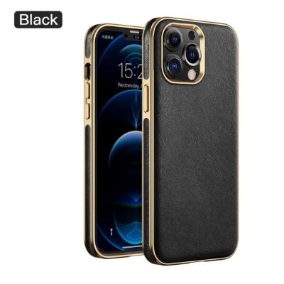 China PC+PU leather 2021 amazon ebay luxury business phone cover cell phone leather case for iphone 13 for iphone 13 pro max for iphone 13 pro for sale