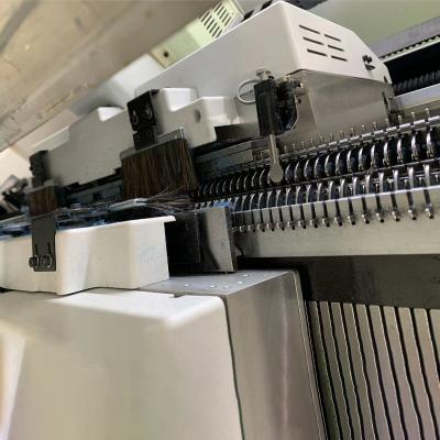 China Hot Selling Double System 80 Inch Warp Flat Layer Computer Automatic Jacquard Full System Double Knitting Machine for sale