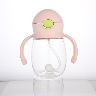 China New BPA Free Baby Feeding Products Outdoor Tumbler Customized Leak Proof Straw Sippy Cup for sale