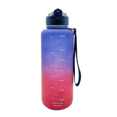 China 50oz Tritan Sustainable Water Bottle Wide Mouth Sports BPA Free Cheap Plastic Eco Friendly Bottle for sale