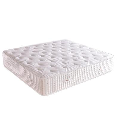 China Antibacterial Gel Memory Foam Pocket Coil Spring Sleep Well Latex In A Box Fabric Orthopedic Hotel Rolled Up Bonnel Hybrid Mattress for sale