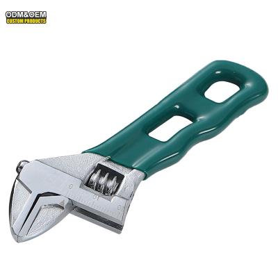 China Good Quality Easy Operation Carbon Steel Adjustable Wrench Auto Repair Material Wrench for sale