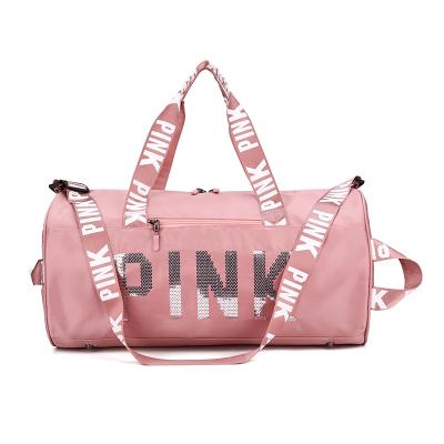 China Travel Seasonal Duffel Bag Fashion Weekend Travel Shorts Unisex Canvas Duffel Bag for sale