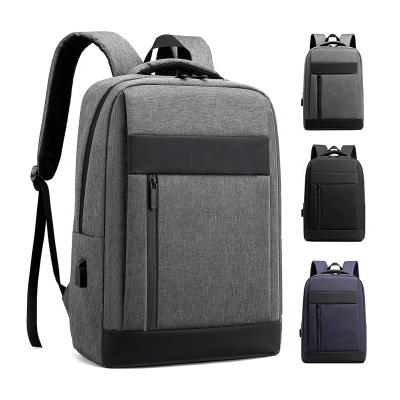 China With USB factory direct high cost performance new breathable bag USB travel laptop filling multifunctional simple casual student backpac bag for sale