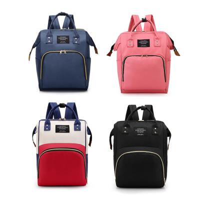 China 2021 Hot Selling Fashion Mummy Bag Travel Backpack Multifunctional Backpack Diaper Bag for sale