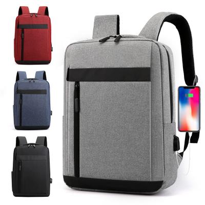 China With USB Waterproof Nylon 17inch Business Laptop Backpack With USB Charging Port for sale