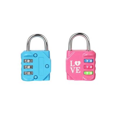 China used for luggage H207 fashion high quality 3 digit password combination padlock for travel-padlock for sale