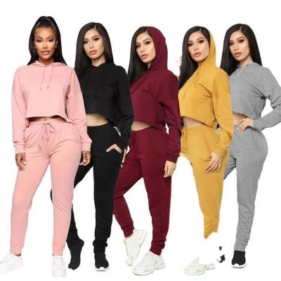 China Breathable Women Sportswear Set Womens Pant Suits Casual Custom Sweatsuit for sale