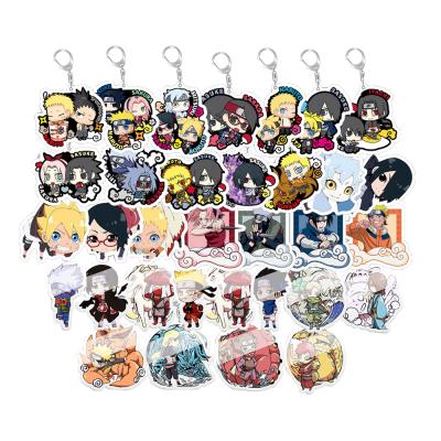 China Roche Lee Child Toy Pendant Pocket Senshou Tobirama Senshou Postma Zetsu Orochimaru Pharmacist Anime Series Building Toy Acrylic Keychain 5CM for sale