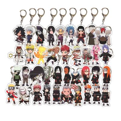 China Fox Uchiha Sasuke Haruno Sakura Hatake Kakashi Hinata Hinata Toy Anime Series Nine Tailed Building Toy Anime Series Nine Tailed Acrylic Lead Chain Toy Fox Oil Girl Shino Kid for sale