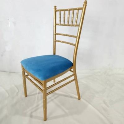 China Wholesale Wedding Stackable Metal Chiavari Chair For Sale for sale