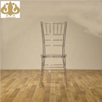 China Disassembly Hot Sale High Quality Acrylic Banquet Bamboo Hall Wedding Chair for sale