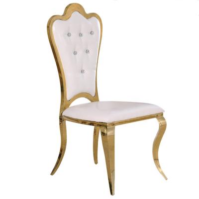 China Dining Single Chair Stainless Steel Metal Chair Home Hotel Chair Modern European Fashion for sale