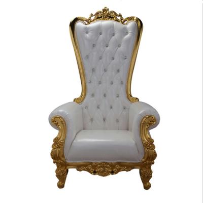 China Cheap Regular Solid Wood King Throne Chair for sale